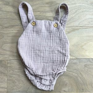 Organic cotton onesie